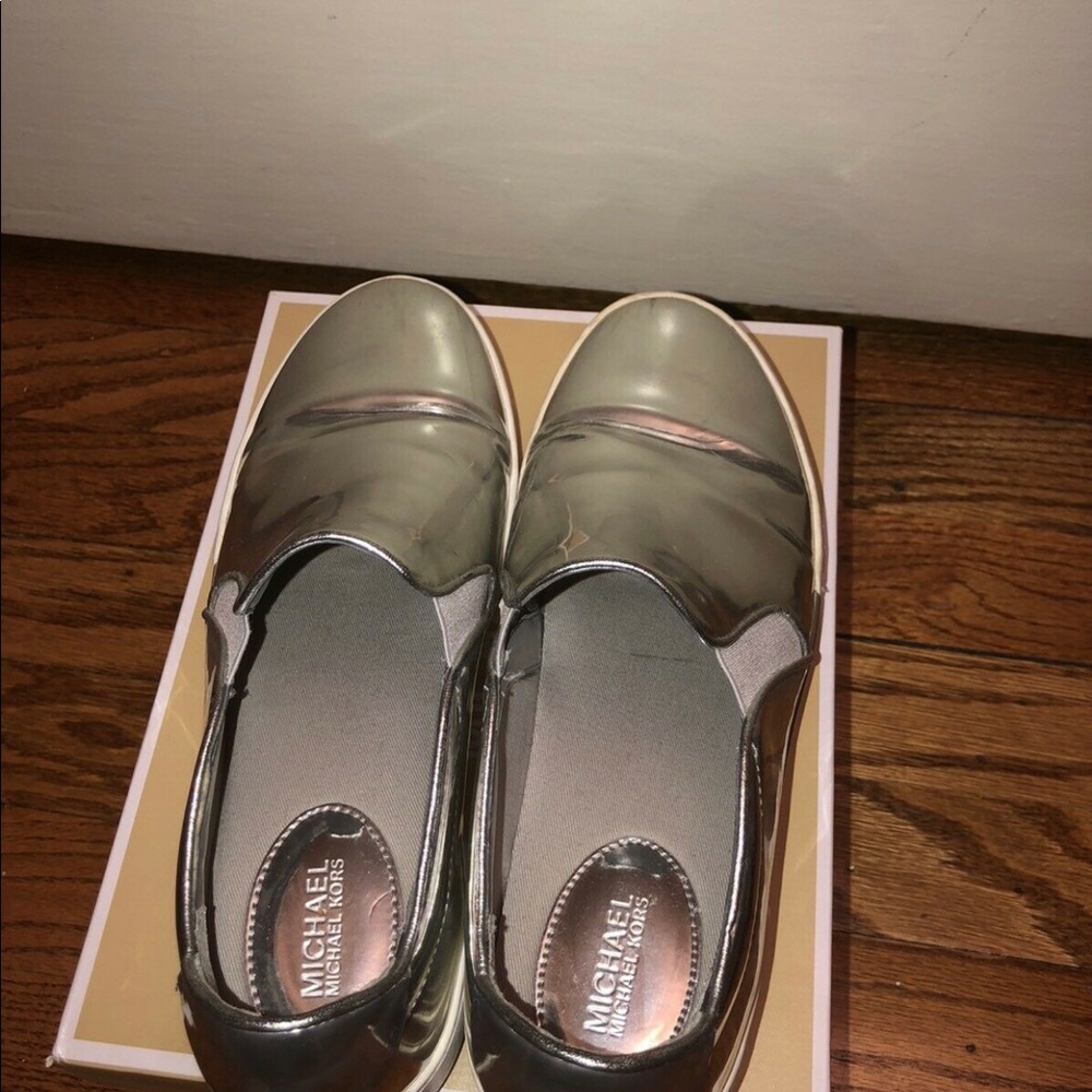 Michael kors silver shoes